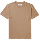 Maison Margiela - Garment-Dyed Cotton-Jersey T-Shirt - Camel