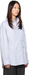 JACQUEMUS Blue La Croisière 'The Cuadro' Shirt