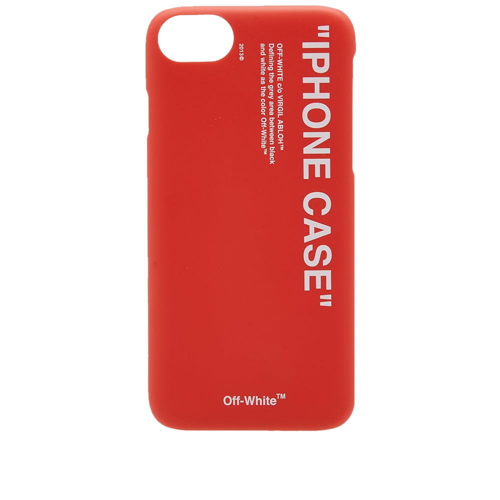 Steil omdraaien Wrijven Off-White Quote iPhone 8 Case Off-White
