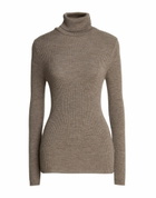 Crossley Womens Turtleneck Taupe