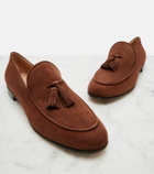 Gianvito Rossi Tasseled suede loafers
