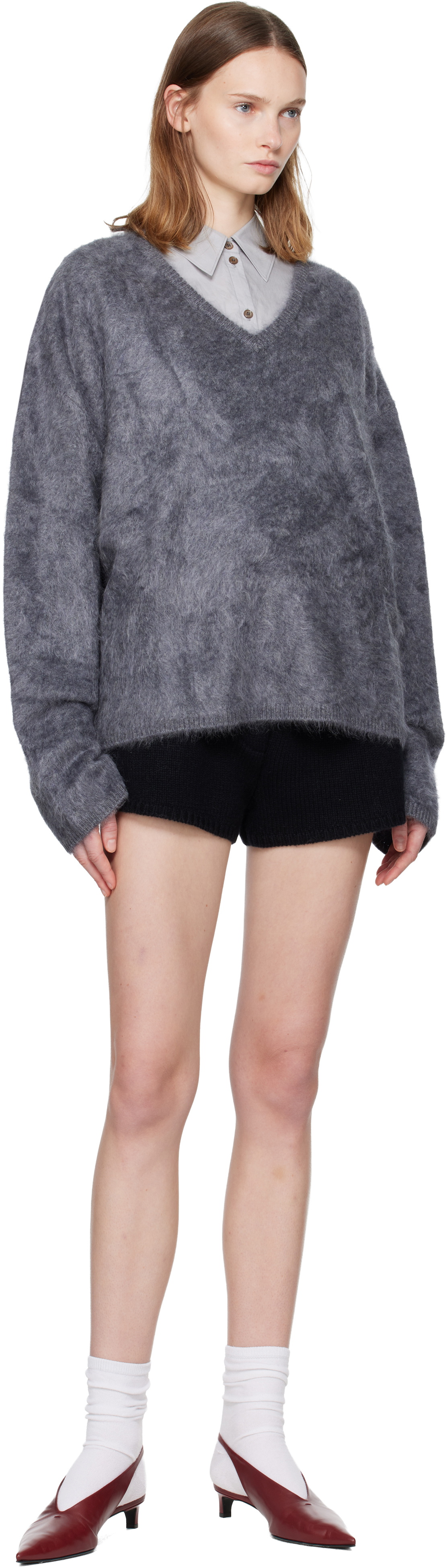 LISA YANG Black Annora Shorts