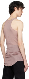 Rick Owens Pink Basic Tank Top