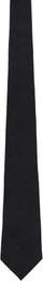 Comme des Garçons Homme Deux Black Paisley Silk Tie