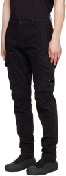 C.P. Company Black Slim-Fit Cargo Pants