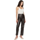 Loulou de Saison Brown COBE LDS Leather Trousers