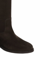 Via Roma 15 In Dark Brown Suede
