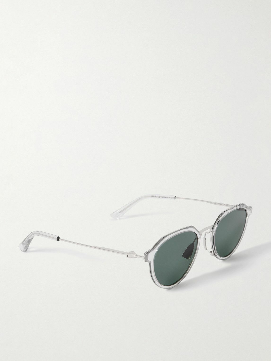 Bottega Veneta - Ultrathin Panthos Round-Frame Acetate and