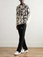 Palm Angels - Logo-Embellished Cotton-Jersey Sweatpants - Black