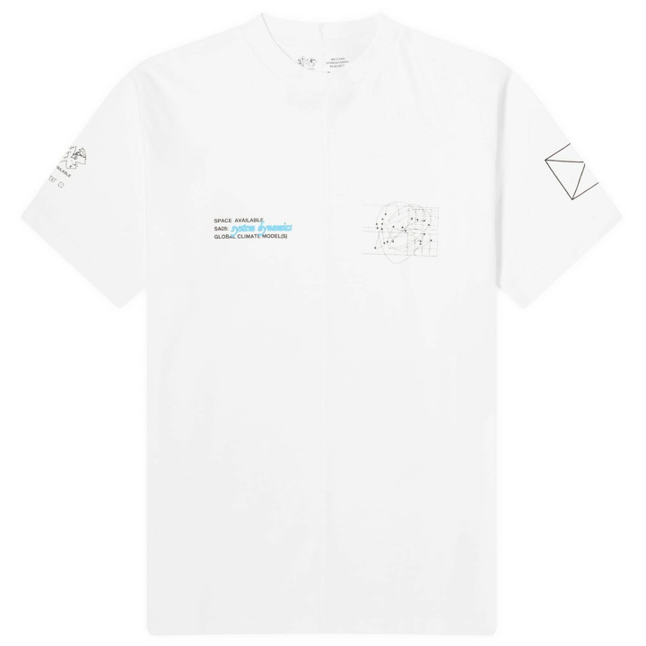 Photo: Space Available Men's System Dynamics T-shirt in White