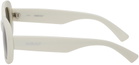 AMBUSH White Kurt Sunglasses