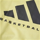 Adidas Basketball Sleeveless Logo Sweat in Halo Gold