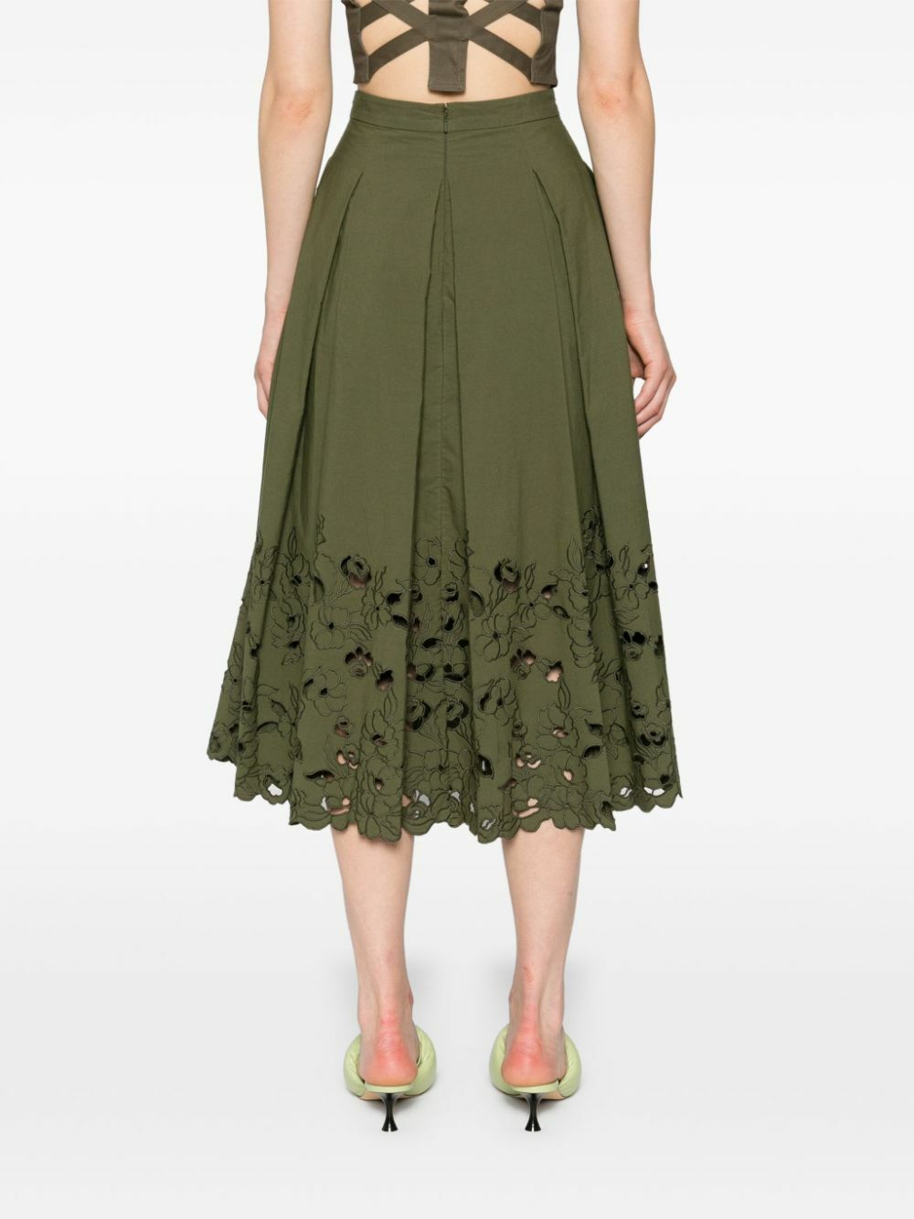 Erdem Pencil Midi Skirt Skirts 600052676grn