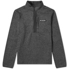 Columbia Men's Sweater Weather™ Half Zip Fleece in Black Heather