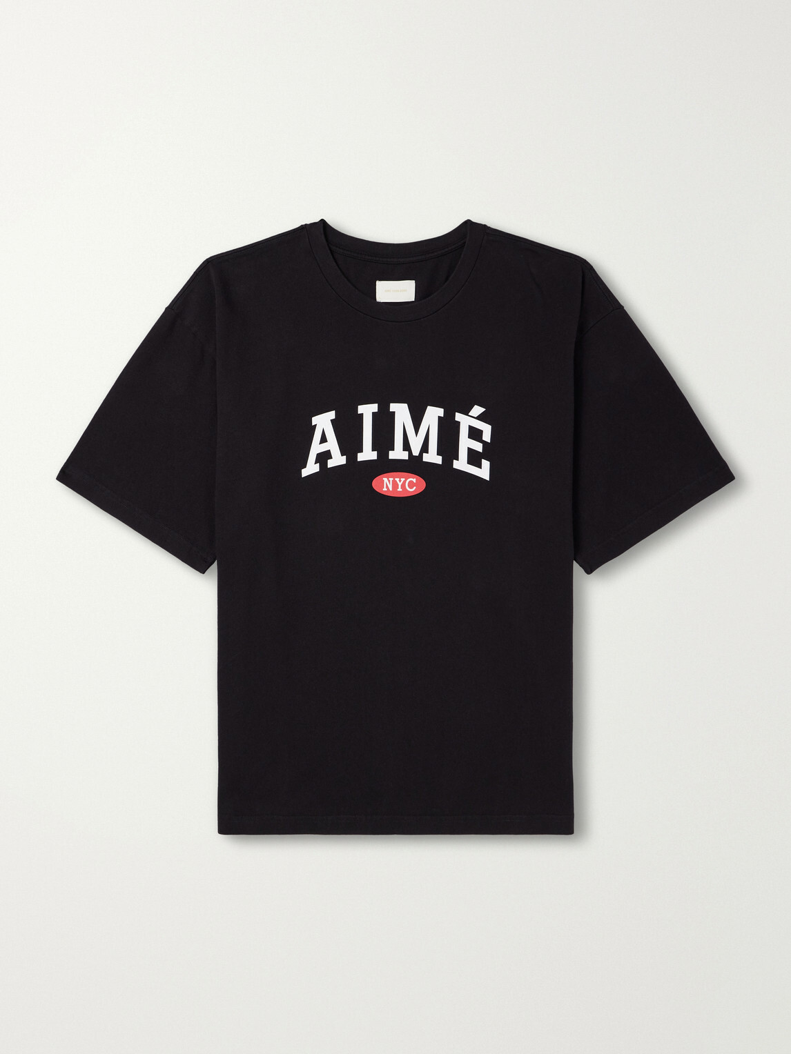 Aimé Leon Dore - Logo-Print Cotton-Jersey T-Shirt - Black
