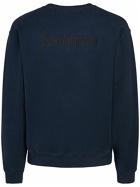 SAINT LAURENT - Old School Cotton Sweatshirt