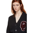 Opening Ceremony Black Varsity Cardigan