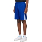 adidas Originals Blue 3D Trefoil 3-Stripes Shorts