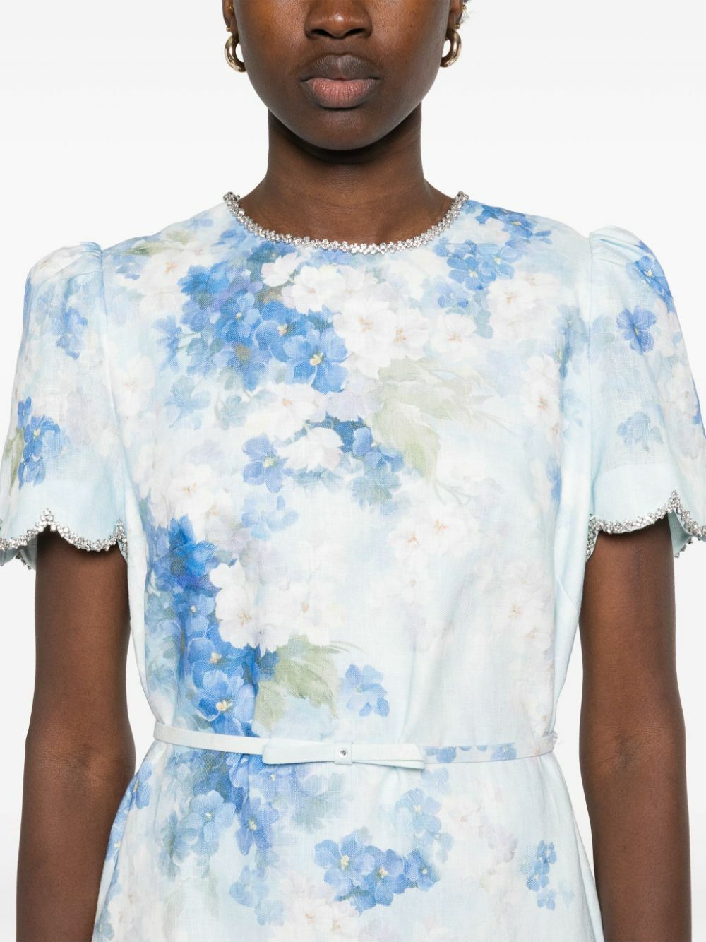 ZIMMERMANN Blue Crush Dress Zimmermann ZIMMERMANN Blue Crush Dress Zimmermann