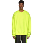 Juun.J Yellow Zippered Sweatshirt