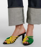 JW Anderson Plot woven leather mules