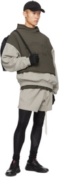 Fear of God ESSENTIALS Gray Bonded Hoodie