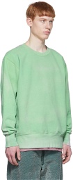 NotSoNormal Green Cotton Sweatshirt