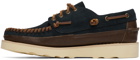 Sebago Navy Keuka Lea Canoe Oxfords