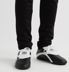 Balenciaga - Zen Logo-Print Faux Leather Sneakers - Black