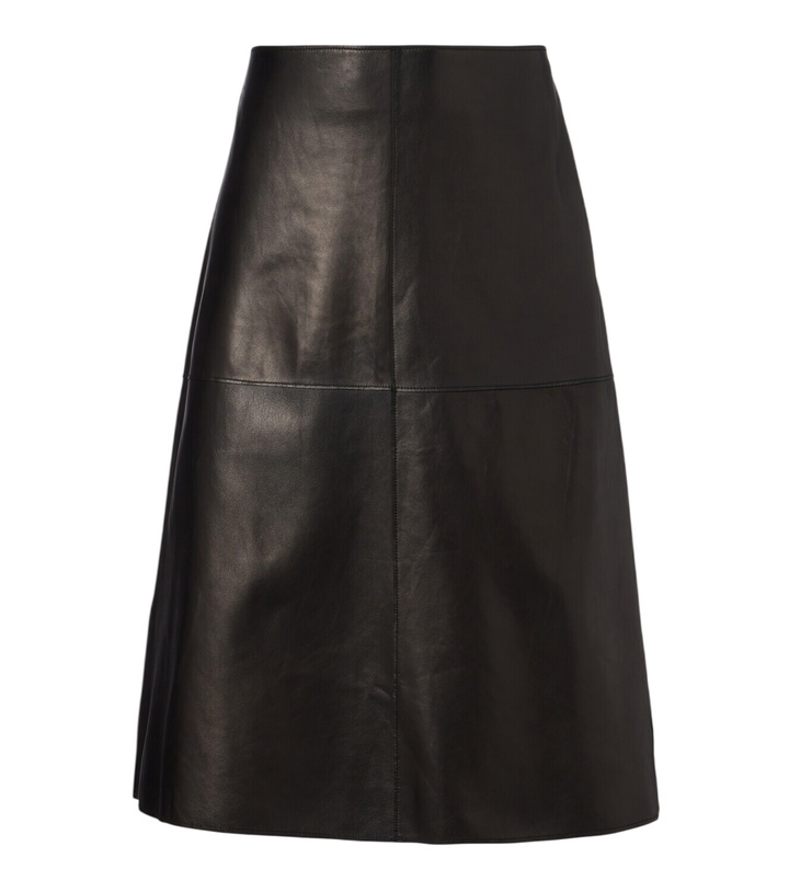 Photo: Joseph Niven leather midi skirt