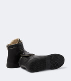 Maison Margiela Future leather high-top sneakers