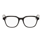 Fendi Black Oval Modified Glasses