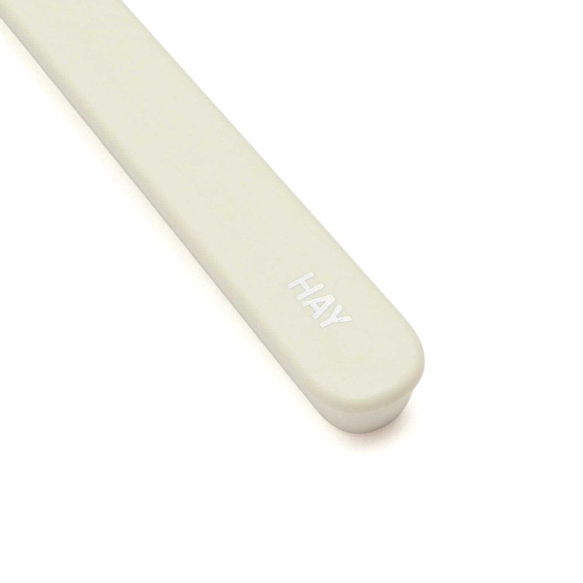 HAY Tann Toothbrush in Off-White/Red 