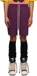 Rick Owens SSENSE Exclusive Purple KEMBRA PFAHLER Edition Shorts