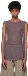Jan-Jan Van Essche Purple #62 Tank Top
