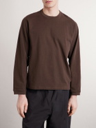Portal - Root Organic Cotton and Hemp-Blend Jersey T-Shirt - Brown