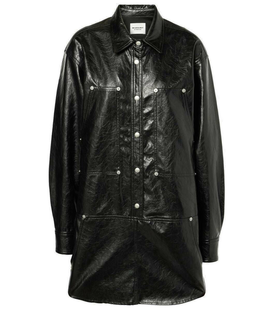 Isabel Marant Etoile Brown Leather Carterae Jacket Isabel Marant