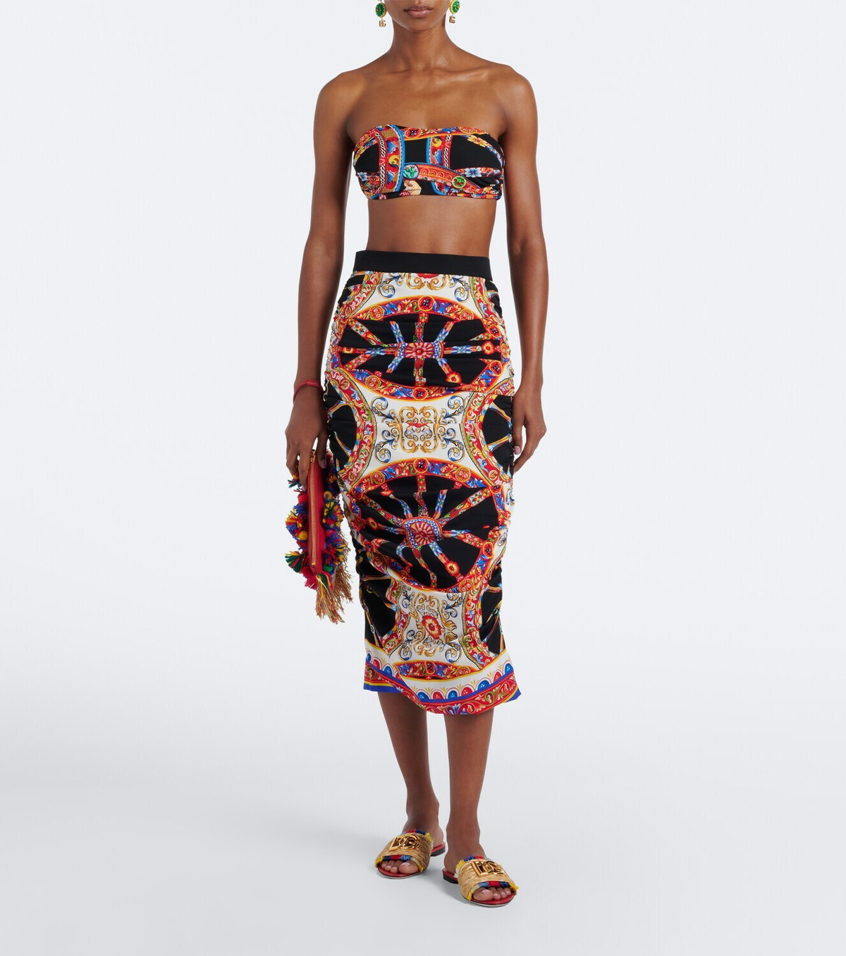 Dolce&Gabbana Caretto bandeau top