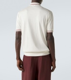 Dolce&Gabbana DG silk polo shirt