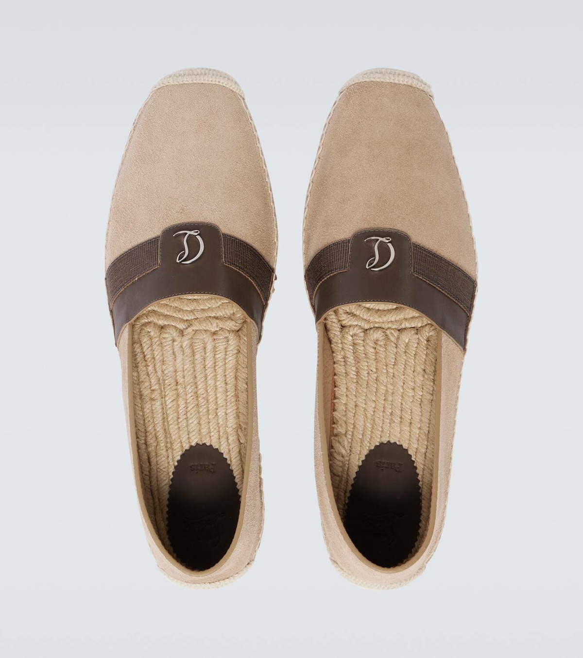 Christian Louboutin Alfarica leather espadrilles