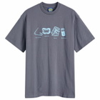 Lo-Fi Men's Inventory T-Shirt in Washed Black