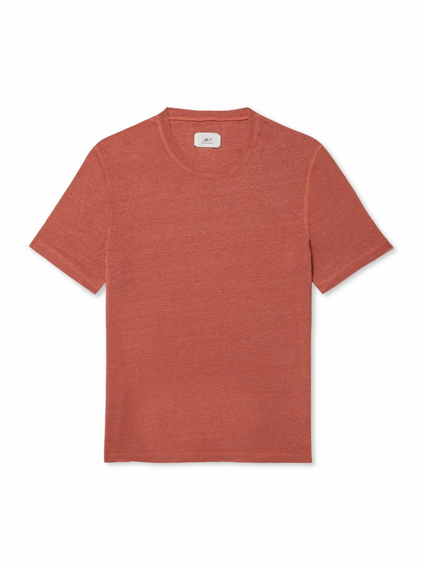 Photo: Mr P. - Linen T-Shirt - Orange