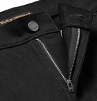 Nudie Jeans - Lean Dean Slim-Fit Stretch-Denim Jeans - Men - Black