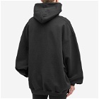 Vetements Men's Limited Edition Logo Hoodie in Black/White