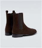 The Row - Grunge suede Chelsea boots