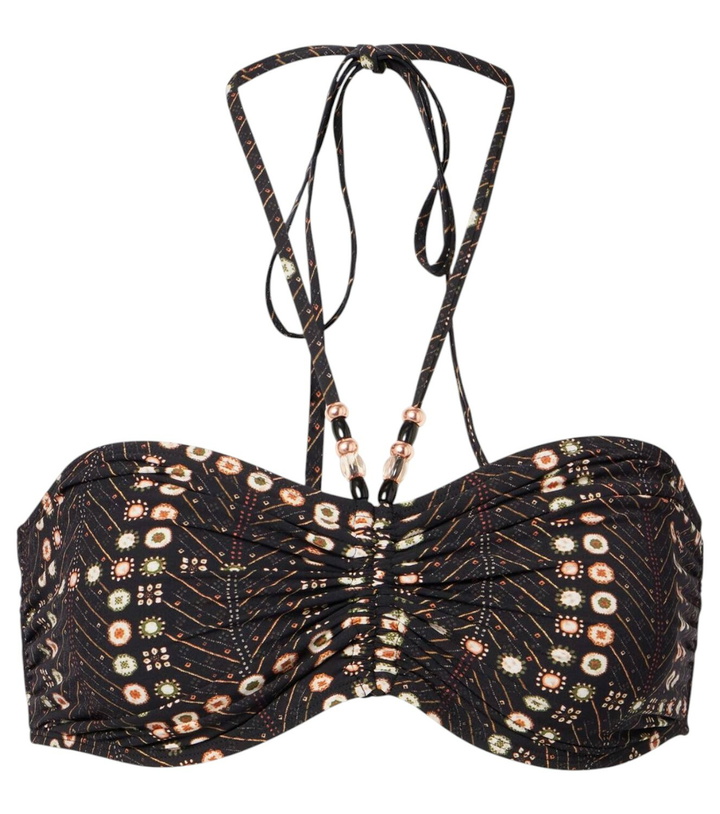 Photo: Marant Etoile Salmage printed halterneck bikini top