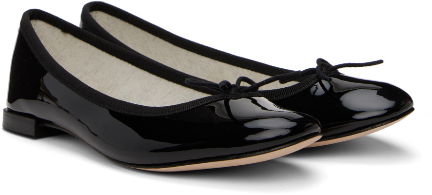 10mm Cendrillon Patent Ballerina Flats