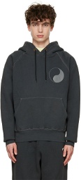 Our Legacy SSENSE Exclusive Black Our Legacy WORKSHOP Yin Yang Hoodie