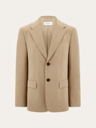 Ferragamo Mens Single breasted blazer in Beige