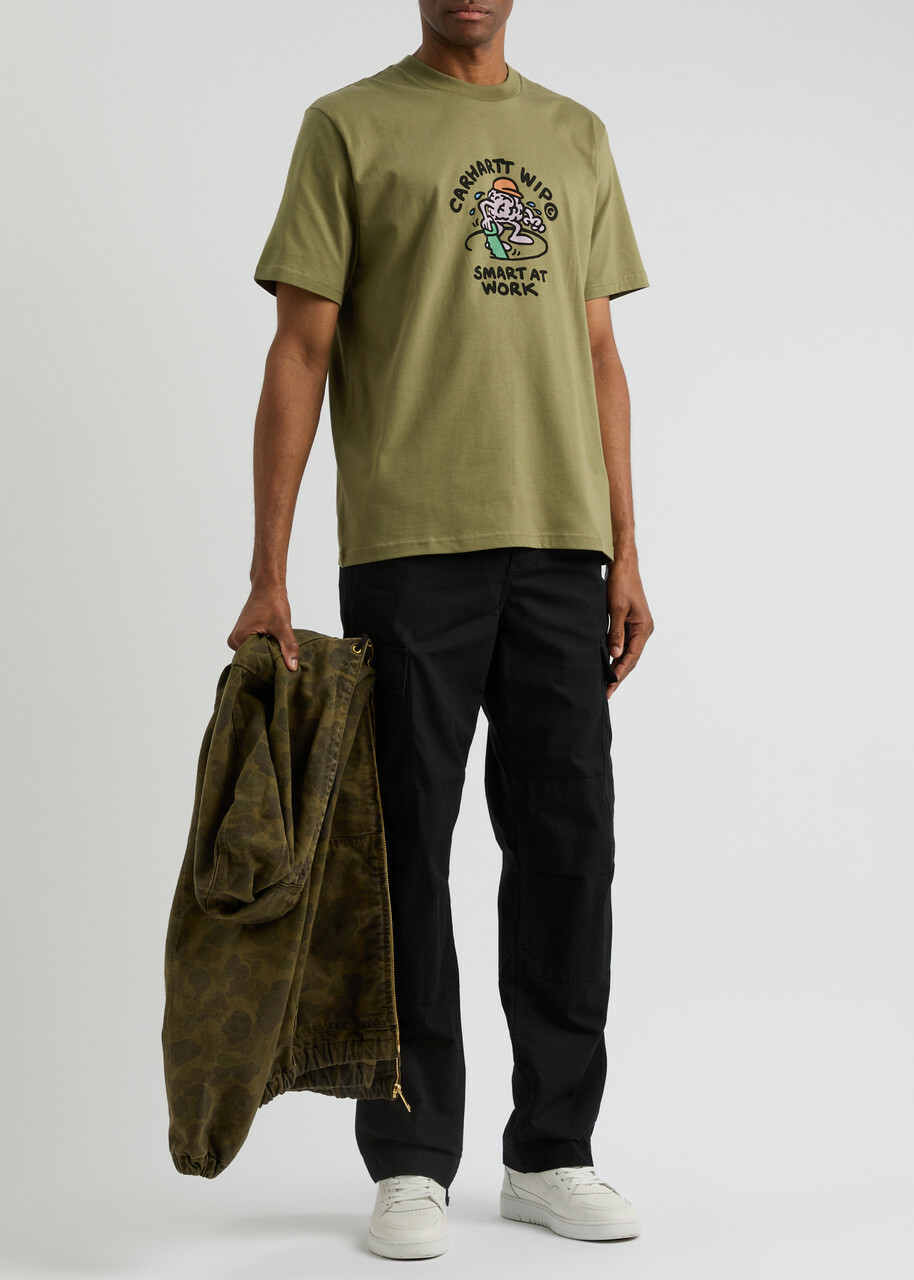 Tシャツ・カットソー CARHARTT WIP 'S/S Smart' T-shirt Green I033963 CARHARTT WIP 'S/S Smart' T-shirt Green I033963 Tシャツ